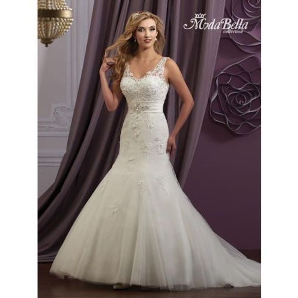 White Mary's Size 2 Mermaid dress - Picture 1 of 2